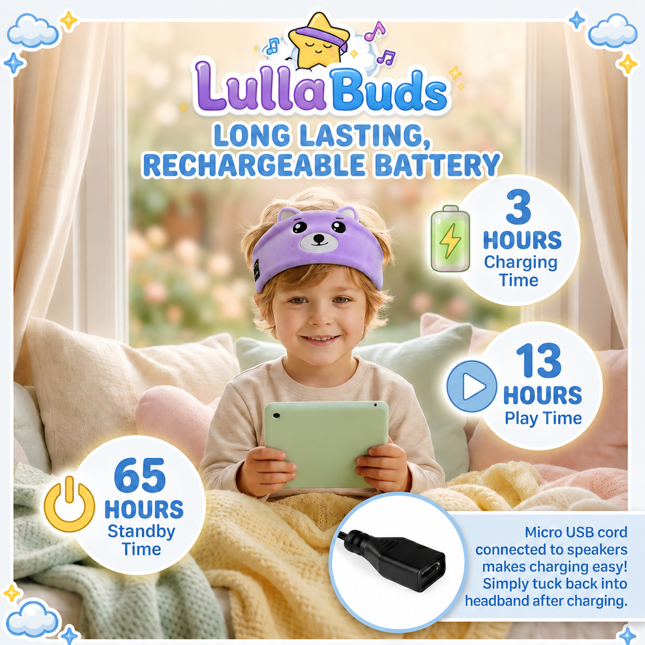 LullaBuds™ Headband
